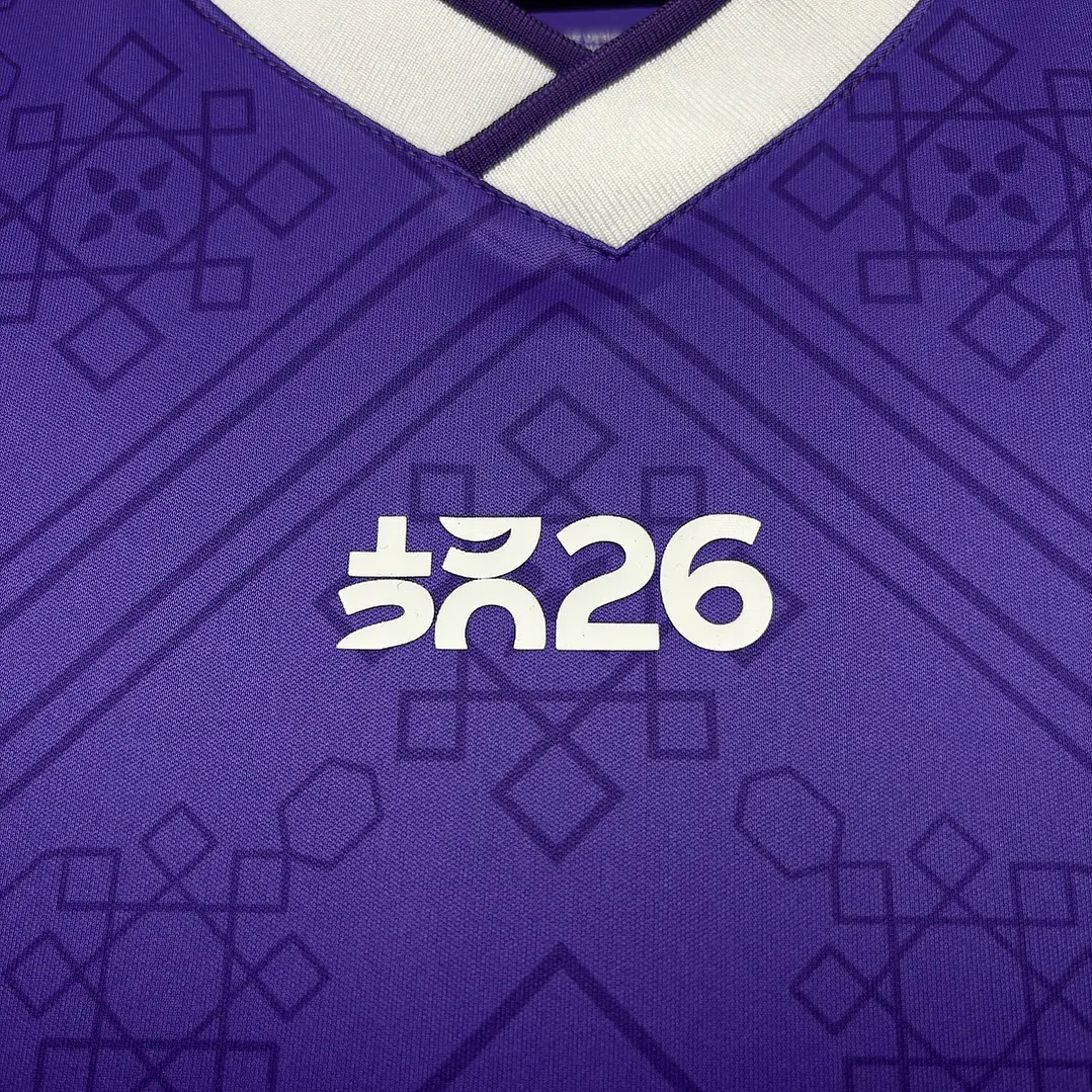 CAMISA FIORENTINA 26/27 CASA - Roxa 100 Anos 5