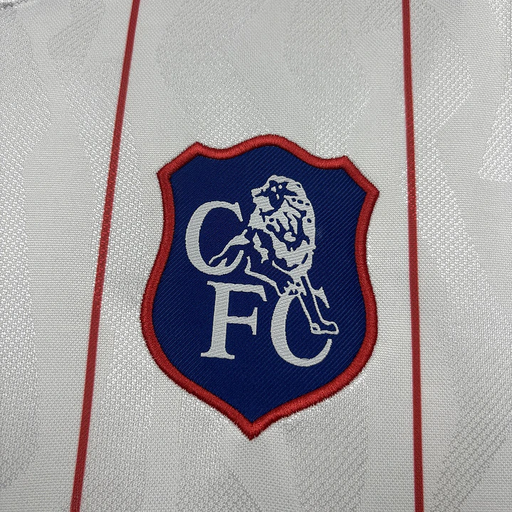 CAMISA CHELSEA FC 26/27 EDIÇÃO ESPECIAL - Branca com Pinstripes 3
