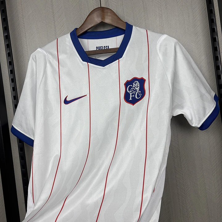 CAMISA CHELSEA FC 26/27 EDIÇÃO ESPECIAL - Branca com Pinstripes 6