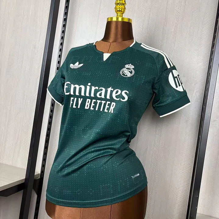 CAMISA REAL MADRID 26/27 TERCEIRA - Verde Feminina 5