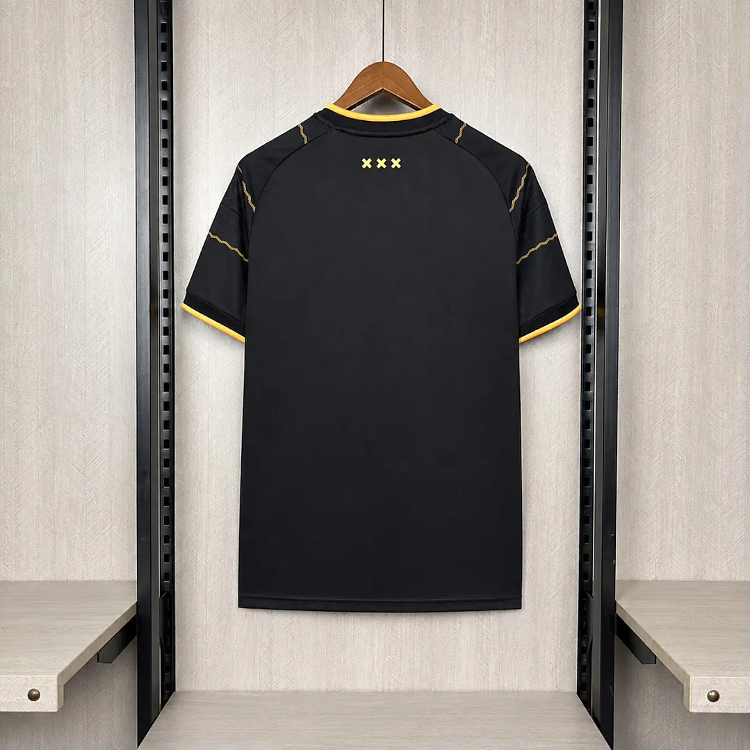 CAMISETA AJAX 26/27 EDIÇÃO ESPECIAL - Preta e Dourada 2