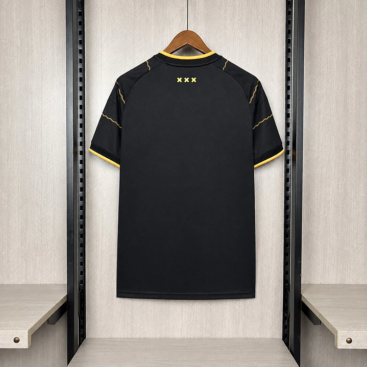 CAMISETA AJAX 26/27 EDIÇÃO ESPECIAL - Preta e Dourada 2