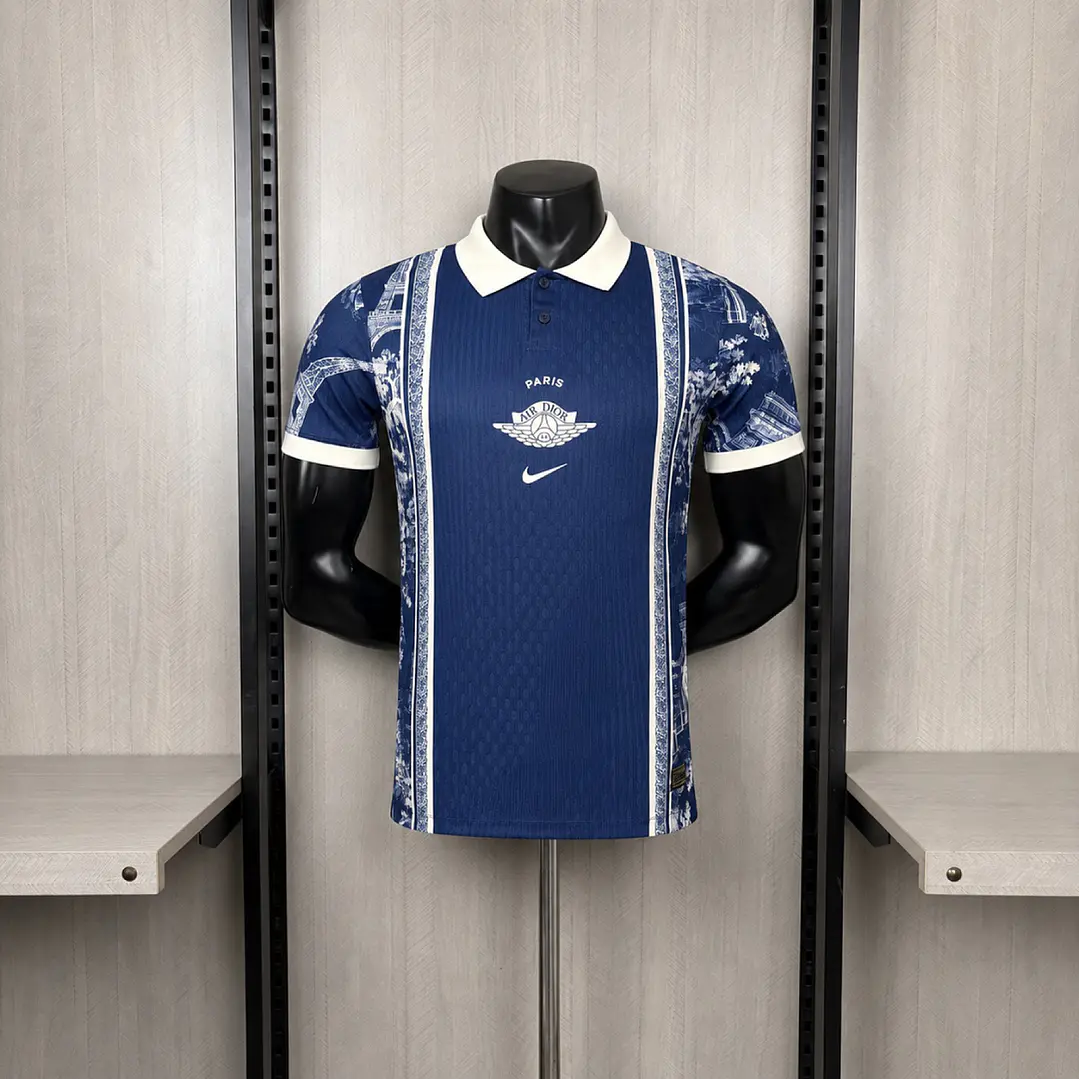 CAMISA PSG 26/27 EDIÇÃO ESPECIAL - Azul-Marinho Estampada 1