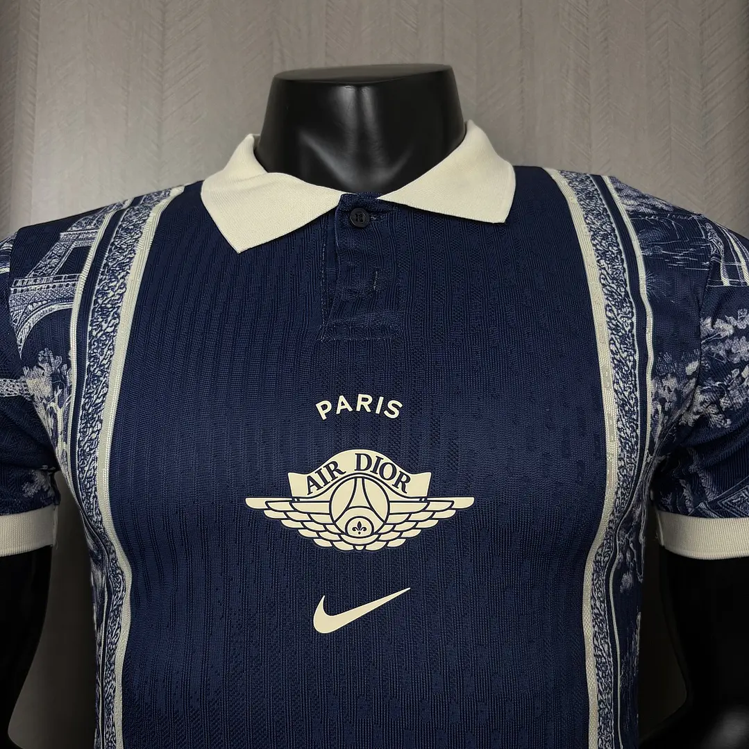 CAMISA PSG 26/27 EDIÇÃO ESPECIAL - Azul-Marinho Estampada 3