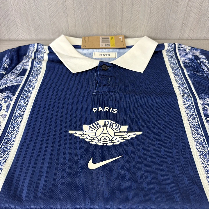 CAMISA PSG 26/27 EDIÇÃO ESPECIAL - Azul-Marinho Estampada 5