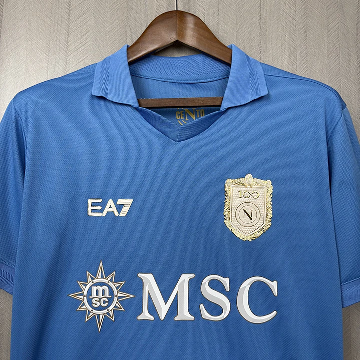CAMISA NAPOLI 26/27 CASA - Azul Dourada 3