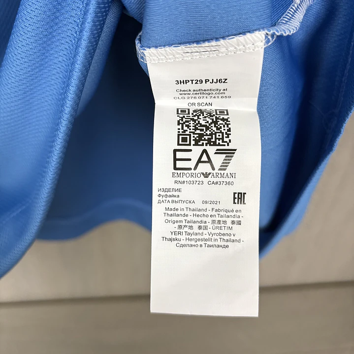 CAMISA NAPOLI 26/27 CASA - Azul Dourada 6