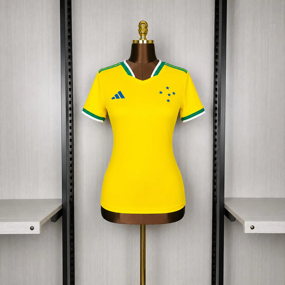 CAMISA SELEÇÃO BRASILEIRA 26/27 EDIÇÃO ESPECIAL CRUZEIRO DO SUL - Feminina 1