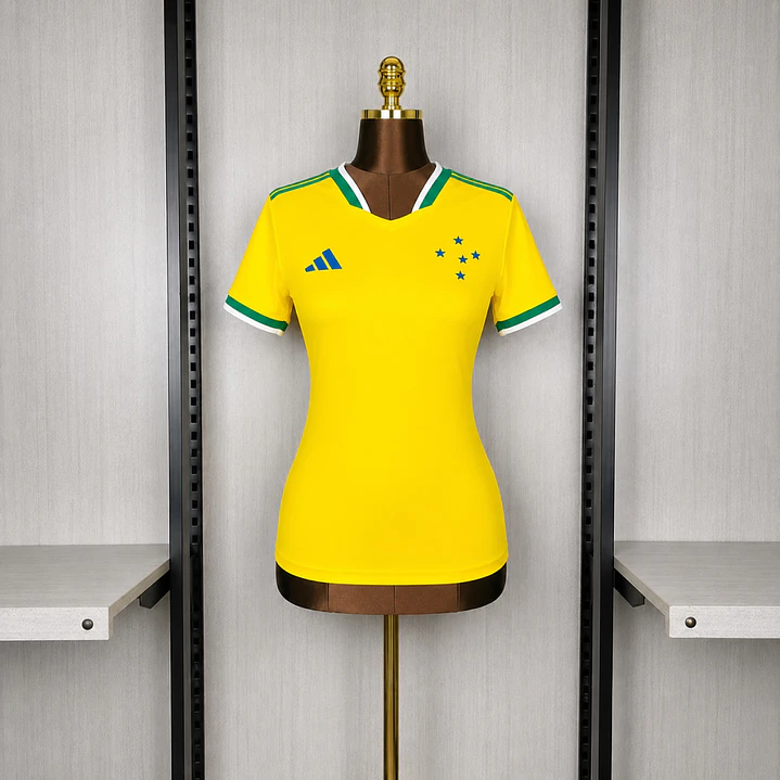 CAMISA SELEÇÃO BRASILEIRA 26/27 EDIÇÃO ESPECIAL CRUZEIRO DO SUL - Feminina 1