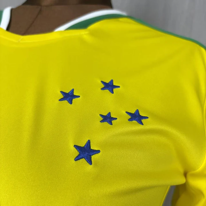 CAMISA SELEÇÃO BRASILEIRA 26/27 EDIÇÃO ESPECIAL CRUZEIRO DO SUL - Feminina 3