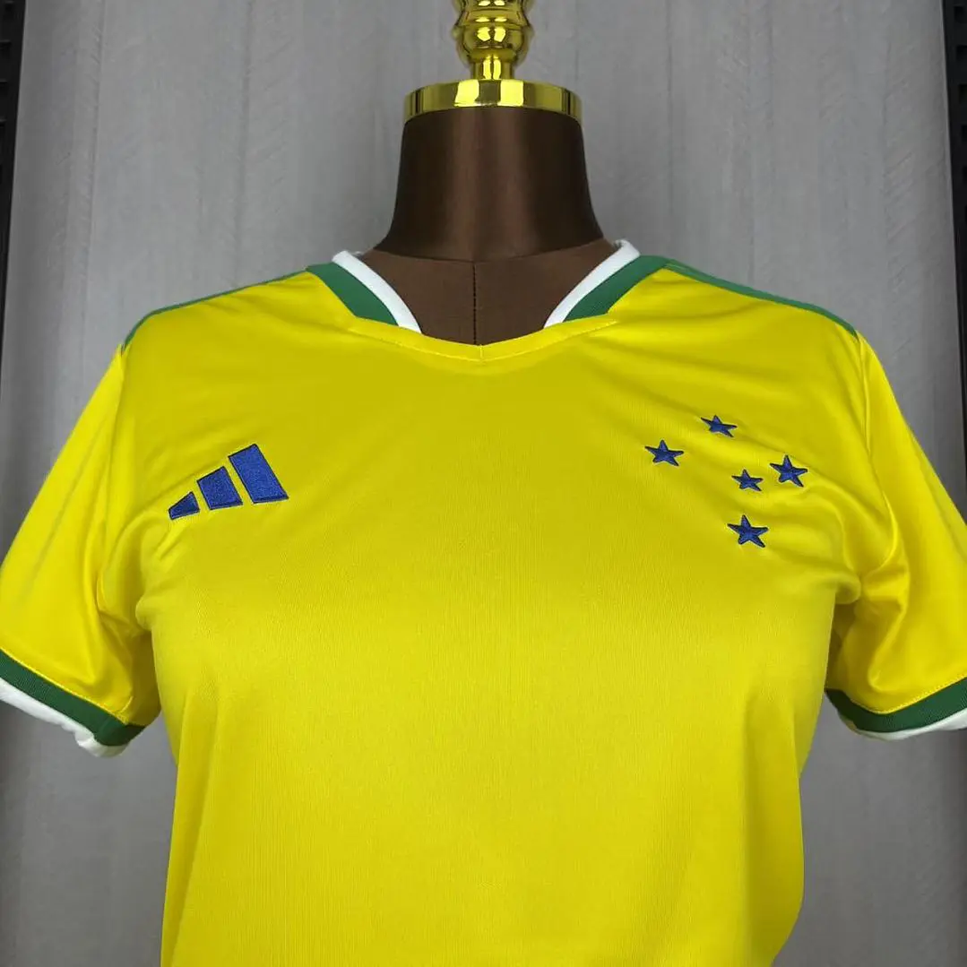 CAMISA SELEÇÃO BRASILEIRA 26/27 EDIÇÃO ESPECIAL CRUZEIRO DO SUL - Feminina 4