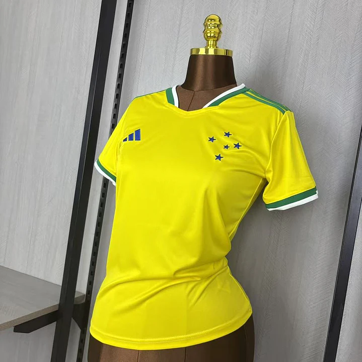 CAMISA SELEÇÃO BRASILEIRA 26/27 EDIÇÃO ESPECIAL CRUZEIRO DO SUL - Feminina 5