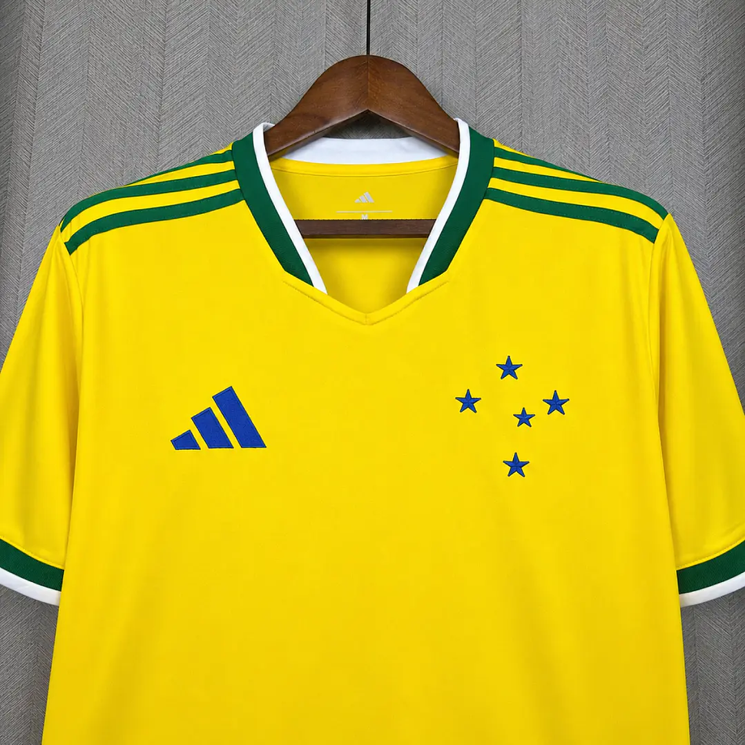 CAMISA SELEÇÃO BRASILEIRA 26/27 EDIÇÃO ESPECIAL CRUZEIRO DO SUL 4