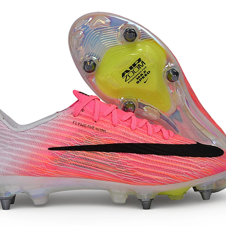 Chuteira Nike Air Zoom Mercurial Superfly XI Elite SG-Pro - Preto, Roxo e Laranja 2