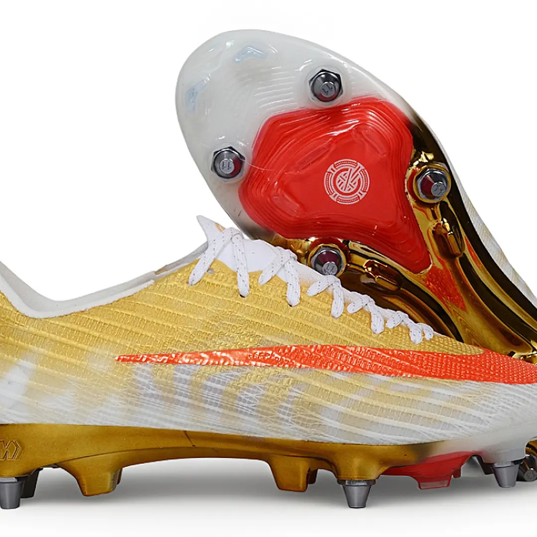 Chuteira Nike Air Zoom Mercurial Superfly XI Elite SG-Pro - Preto, Roxo e Laranja 3