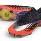 Chuteira Nike Air Zoom Mercurial Superfly XI Elite SG-Pro - Preto, Roxo e Laranja - Thumbnail 6
