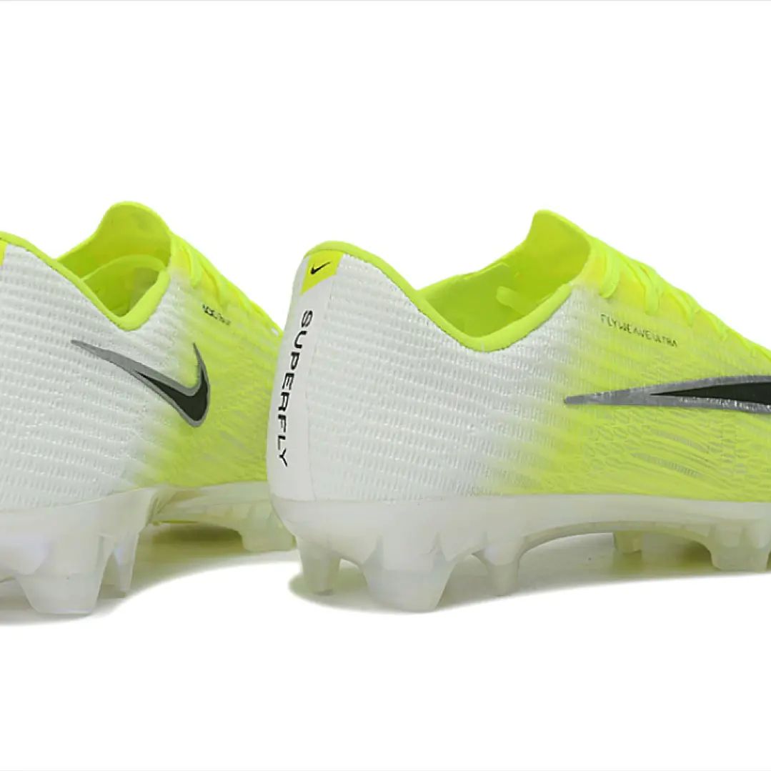 Chuteira Nike Air Zoom Mercurial Superfly XI Elite FG - Verde-Limão e Branco 5
