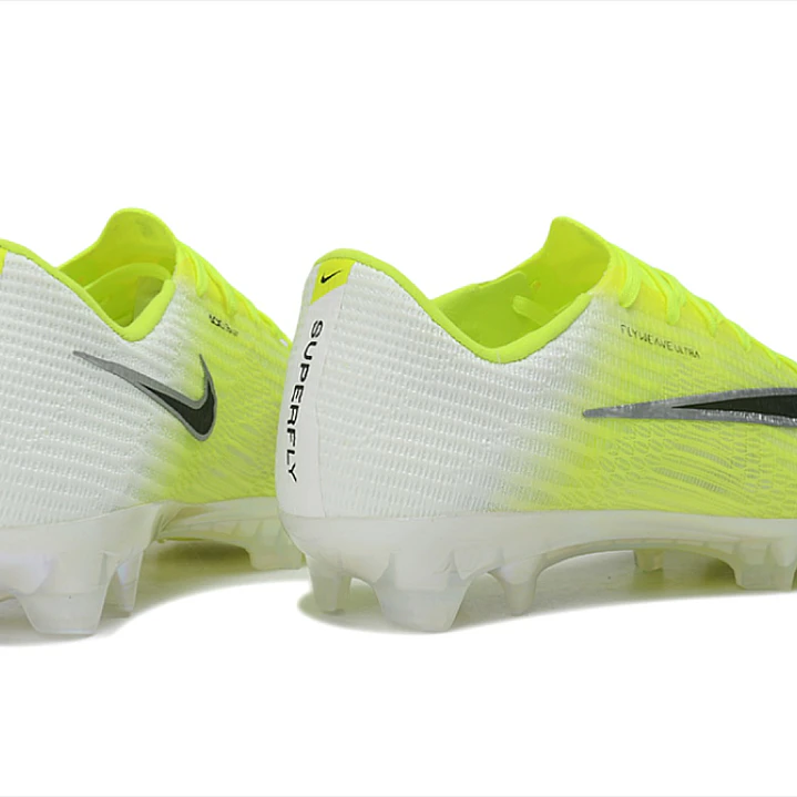 Chuteira Nike Air Zoom Mercurial Superfly XI Elite FG - Verde-Limão e Branco 5