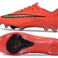 Chuteira Nike Air Zoom Mercurial Superfly XI Elite FG - Laranja e Prata - Thumbnail 6