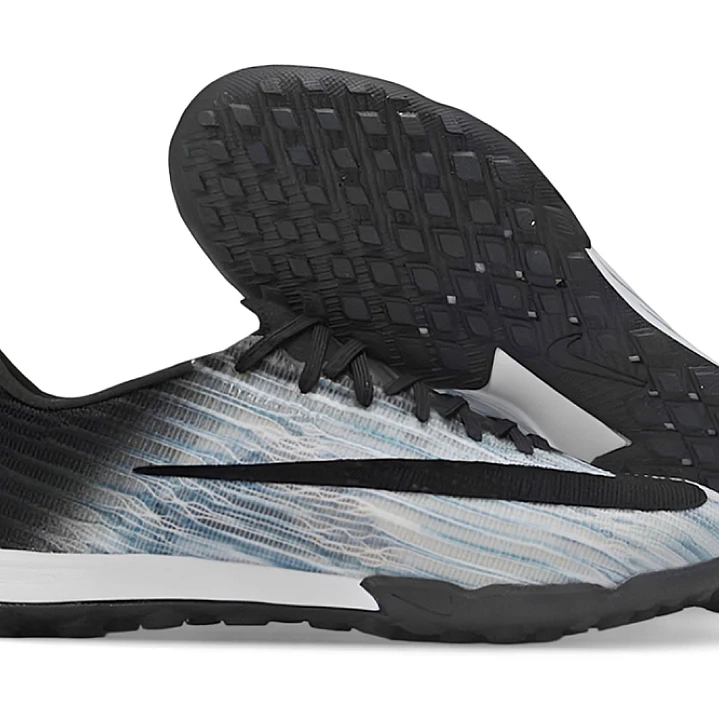 Chuteira Nike Air Zoom Mercurial Superfly XI Elite FG - Preto, Laranja e Roxo 2