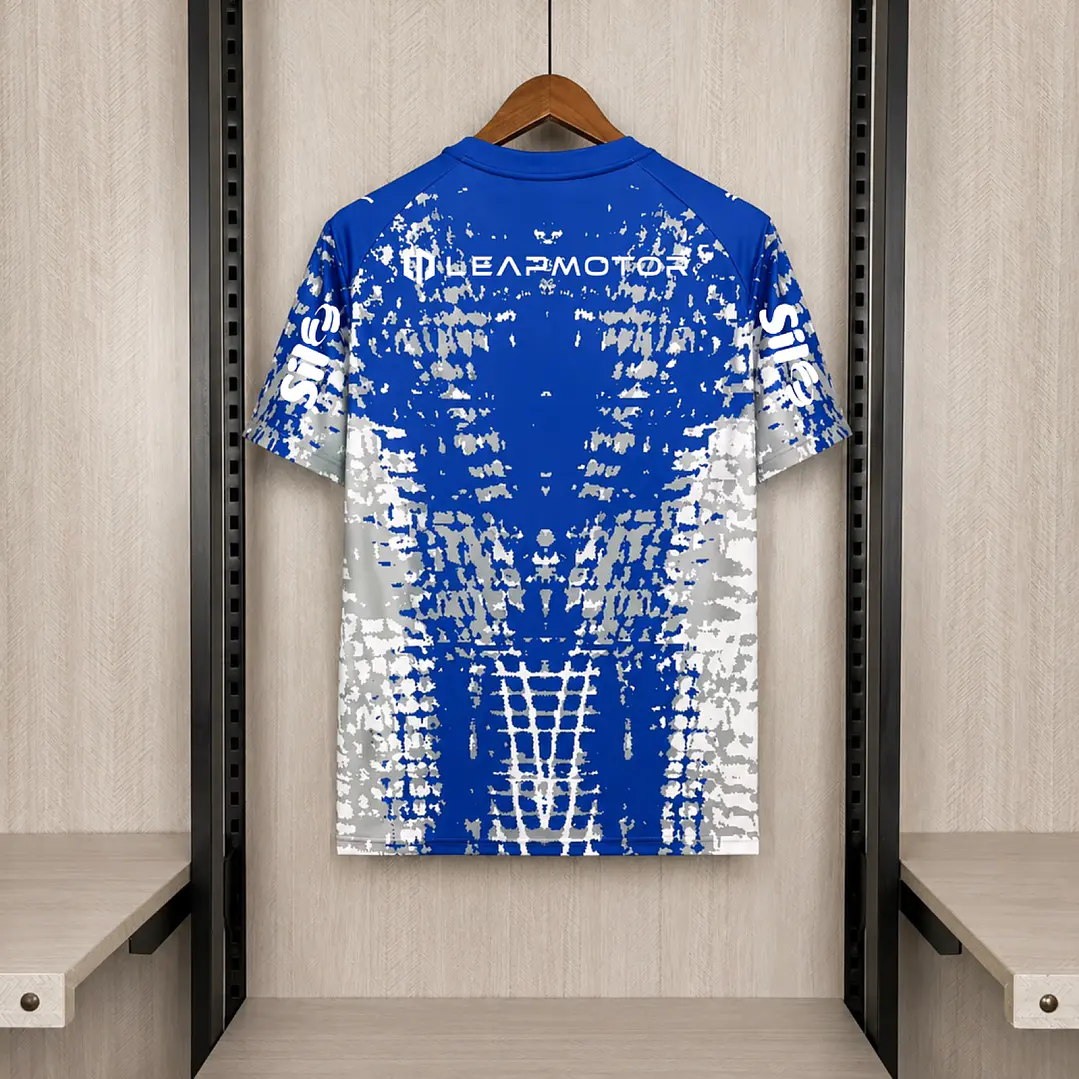 CAMISA PALMEIRAS 26/27 TREINO - Azul e Branca Desgastada 2