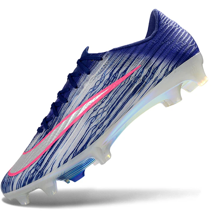 Chuteira Nike Air Zoom Mercurial Vapor 17 Elite FG - Azul, Vermelho e Prata 3