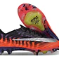 Chuteira Nike Air Zoom Mercurial Vapor 17 Elite FG - Laranja, Azul e Prata - Thumbnail 1