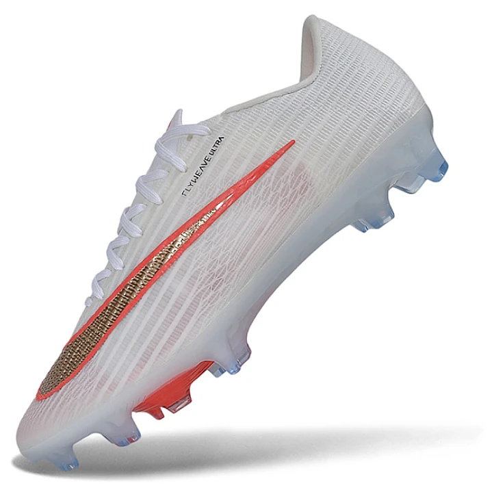Chuteira Nike Air Zoom Mercurial Vapor 17 Elite FG - Branco e Laranja 3
