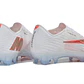 Chuteira Nike Air Zoom Mercurial Vapor 17 Elite FG - Branco e Laranja - thumbnail 5