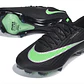 Chuteira Nike Air Zoom Mercurial Vapor 17 Elite FG - Preto e Verde - Thumbnail 5