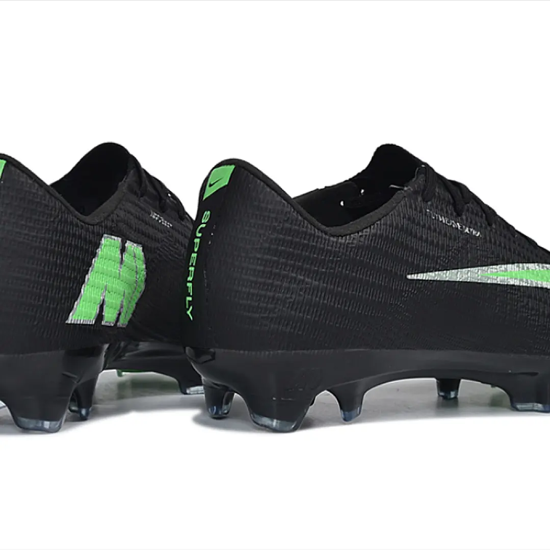Chuteira Nike Air Zoom Mercurial Vapor 17 Elite FG - Preto e Verde 6