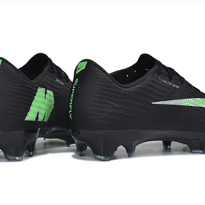 Chuteira Nike Air Zoom Mercurial Vapor 17 Elite FG - Preto e Verde 6
