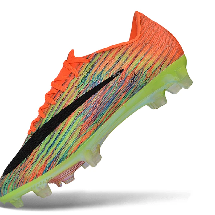 Chuteira Nike Air Zoom Mercurial Vapor 17 Elite FG - Vermelho, Verde e Preto 3