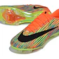 Chuteira Nike Air Zoom Mercurial Vapor 17 Elite FG - Vermelho, Verde e Preto - Thumbnail 4