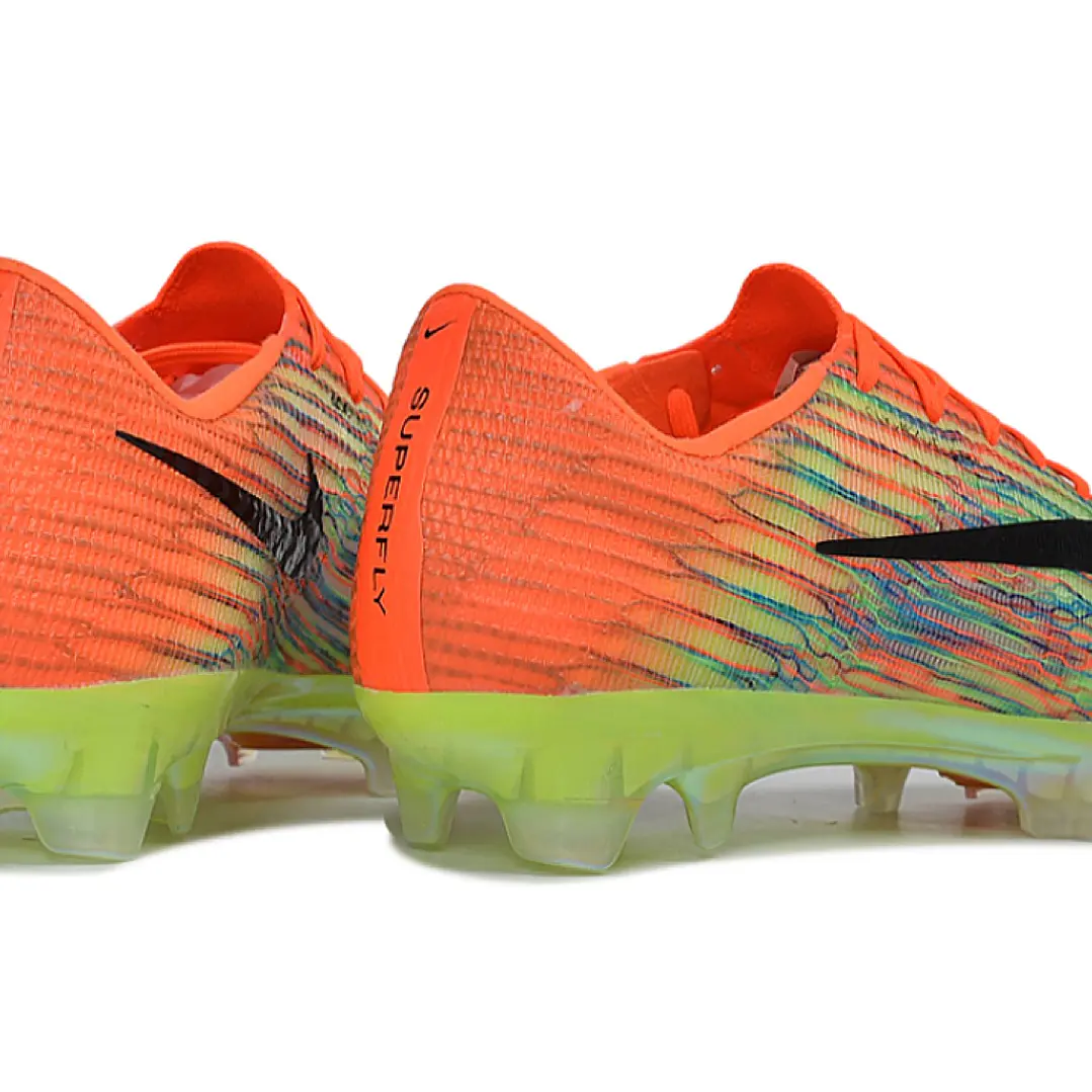 Chuteira Nike Air Zoom Mercurial Vapor 17 Elite FG - Vermelho, Verde e Preto 5