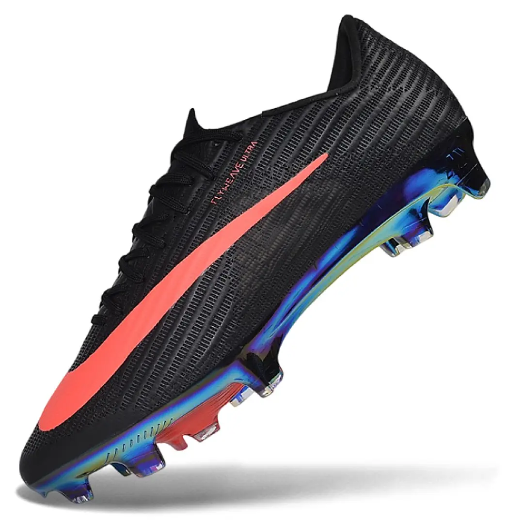 Chuteira Nike Air Zoom Mercurial Vapor 17 Elite FG - Preto e Laranja 3