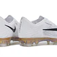Chuteira Nike Air Zoom Mercurial Vapor 17 Elite FG - Branco e Preto - thumbnail 5