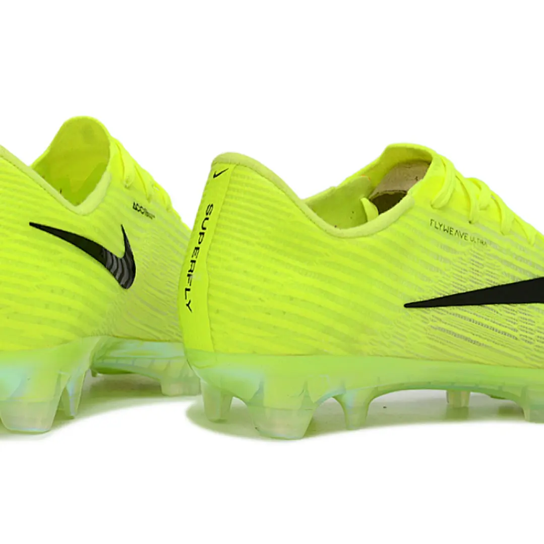 Chuteira Nike Air Zoom Mercurial Vapor 17 Elite FG - Verde Neon e Preto 5