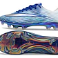 Chuteira Nike Air Zoom Mercurial Vapor 17 Elite FG - Azul e Branco - Thumbnail 5