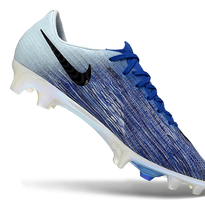 Chuteira Nike Air Zoom Mercurial Vapor 17 Elite FG - Azul e Preto 2