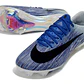Chuteira Nike Air Zoom Mercurial Vapor 17 Elite FG - Azul e Preto - Thumbnail 4