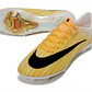 Chuteira Nike Air Zoom Mercurial Vapor 17 Elite FG - Amarelo, Branco e Preto - Thumbnail 3