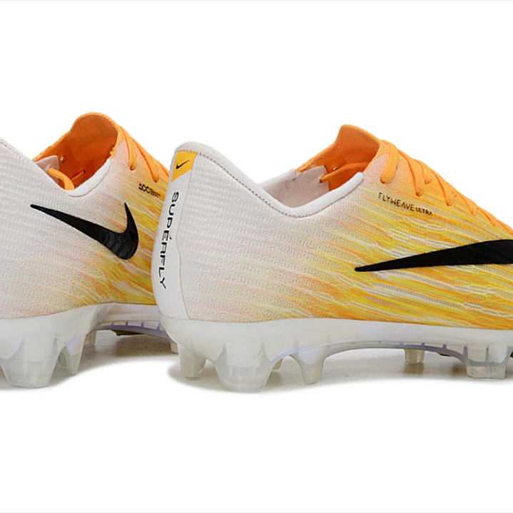 Chuteira Nike Air Zoom Mercurial Vapor 17 Elite FG - Amarelo, Branco e Preto 4