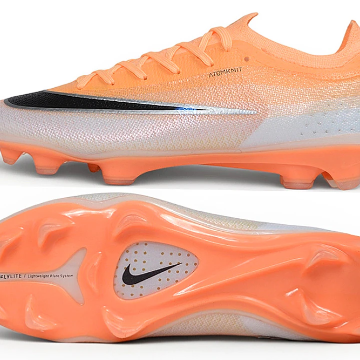 Chuteira Nike Mercurial Vapor 17 Elite SE FG - Laranja, Branco e Preto 6
