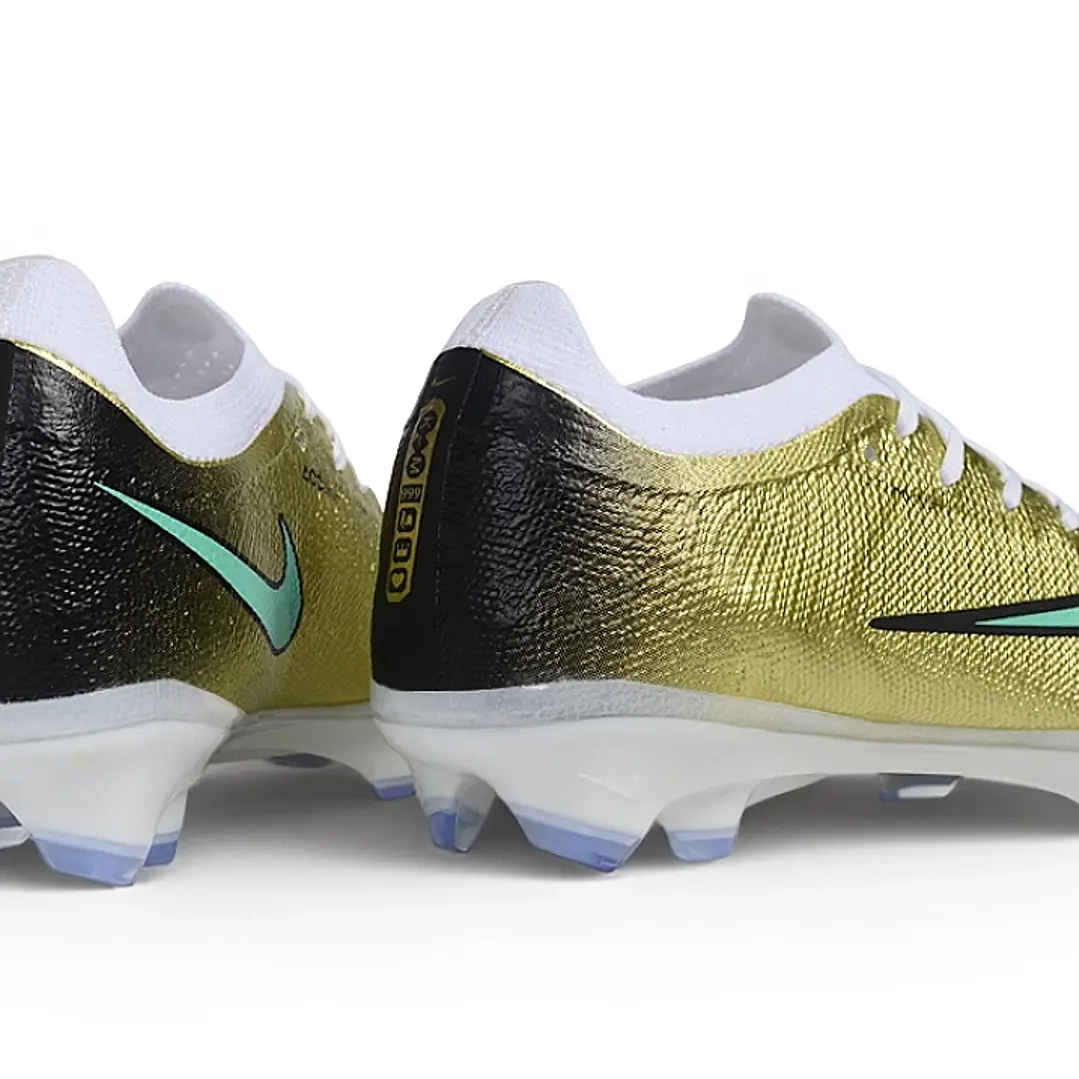 Chuteira Nike Mercurial Vapor 17 Elite SE FG - Dourado e Preto 5