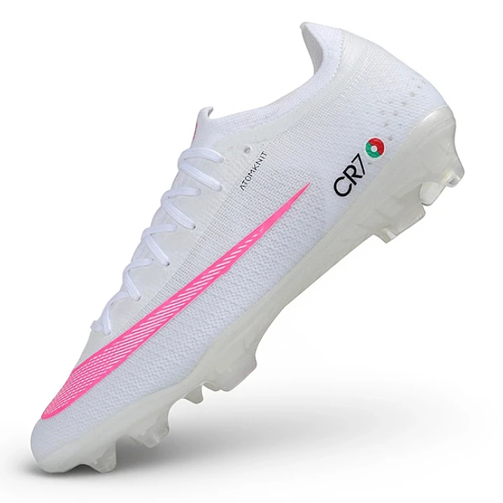 Chuteira Nike Mercurial Vapor 17 Elite SE FG - Branco e Rosa CR7 3