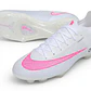 Chuteira Nike Mercurial Vapor 17 Elite SE FG - Branco e Rosa CR7 - Thumbnail 4