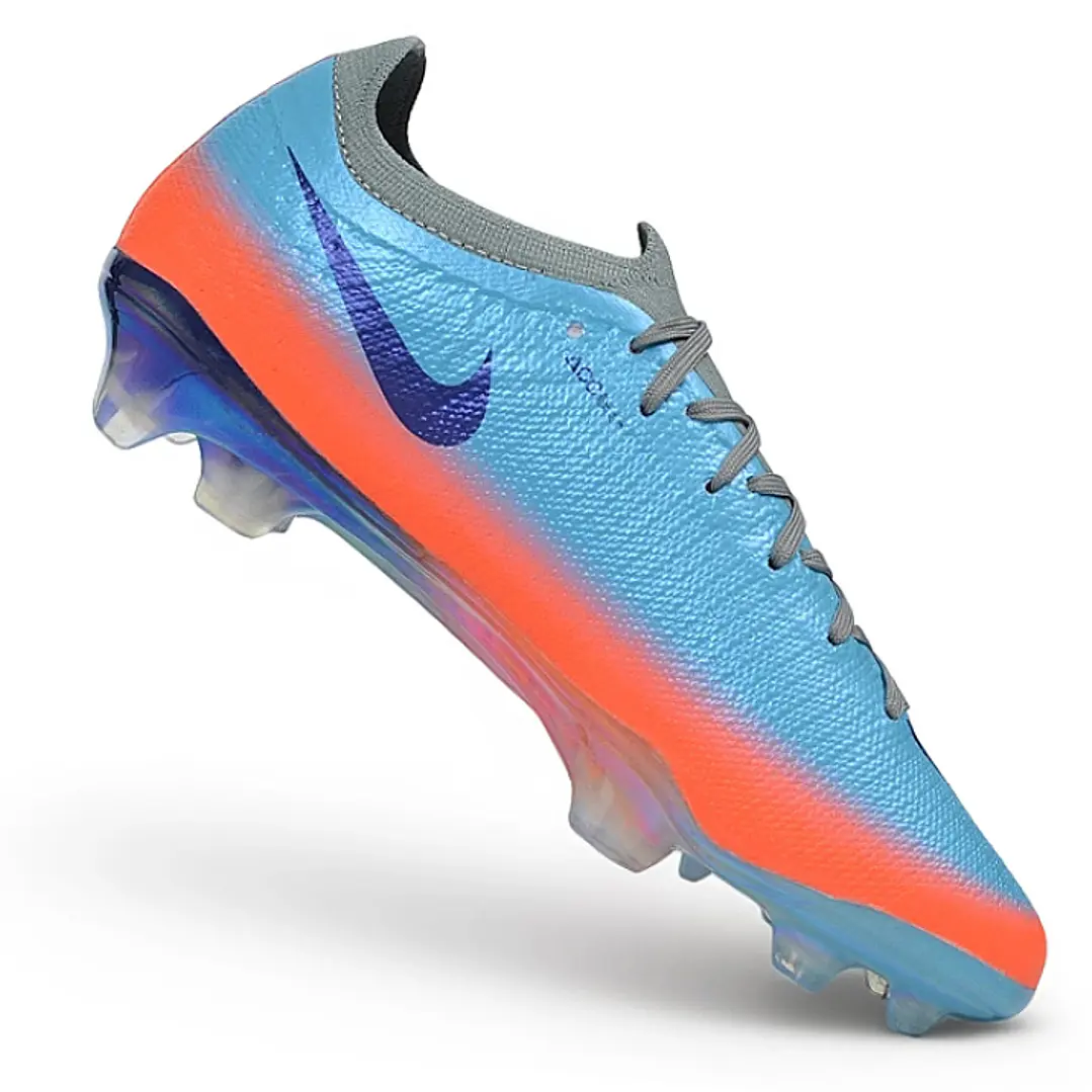 Chuteira Nike Mercurial Vapor 17 Elite SE FG - Lunar, Azul e Laranja 2