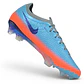 Chuteira Nike Mercurial Vapor 17 Elite SE FG - Lunar, Azul e Laranja - Thumbnail 2