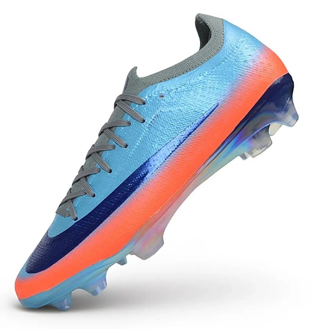 Chuteira Nike Mercurial Vapor 17 Elite SE FG - Lunar, Azul e Laranja 3